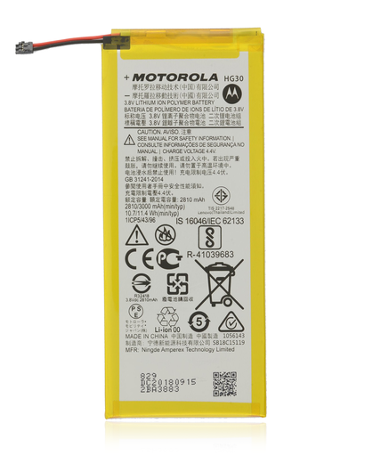 Replacement Battery Compatible For Motorola Moto G6 (XT1925/2018)/G5S Plus (XT1806/2017) (HG30) (Genuine OEM)