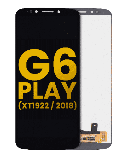 LCD Assembly Without Frame Compatible For Motorola Moto G6 Play (XT1922/2018) (International Version) (Refurbished) (Black)