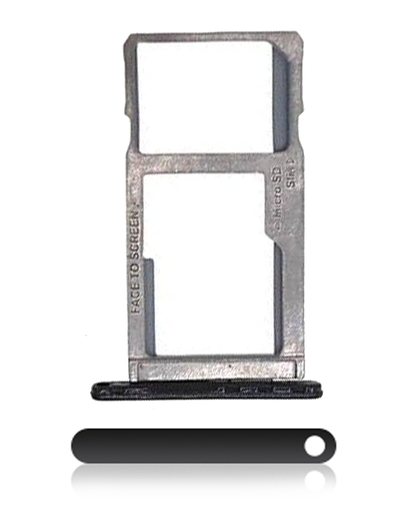 Single Sim Card Tray Compatible For Motorola Moto G6 Play/G6 Forge (XT1922/2018) (Genuine OEM) (Deep Indigo)