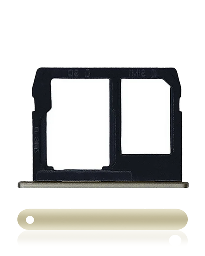 Sim Card Tray Compatible For Motorola Moto G5S Plus (XT1806/2017) (Gold) (Dual Card Version)