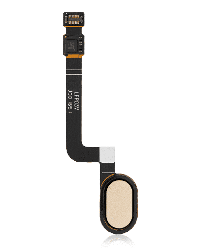 Home Button With Fingerprint Sensor Flex Cable Compatible For Motorola Moto G5S (XT1797/2017) (Gold)
