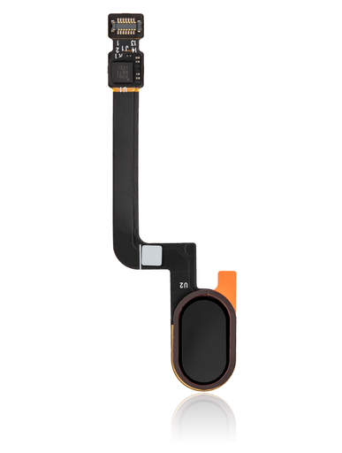 Home Button With Fingerprint Sensor Flex Cable Compatible For Motorola Moto G5S (XT1797/2017) (Black)