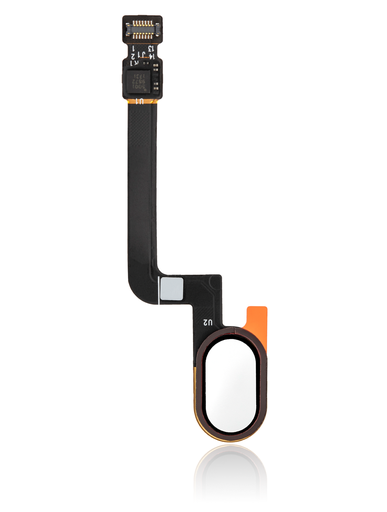 Home Button With Fingerprint Sensor Flex Cable Compatible For Motorola Moto G5S (XT1797/2017) (White)