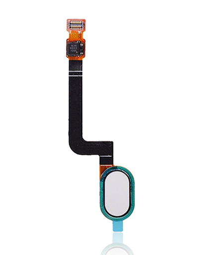 Home Button With Flex Cable Compatible For Motorola Moto G5 Plus (XT1687/2017) (White)