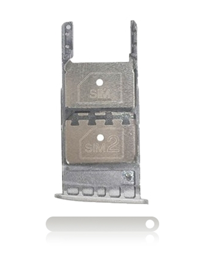 Sim Card Tray Compatible For Motorola Moto G5 Plus (XT1687/2017) (Silver)