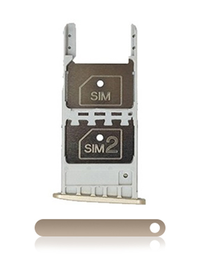 Sim Card Tray Compatible For Motorola Moto G5 Plus (XT1687/2017) (Gold)