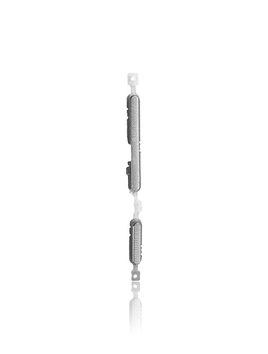 Hard Buttons (Power/Volume) Compatible For Motorola Moto G5 (XT1670/2017) (Silver)