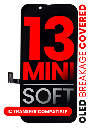 OLED Assembly Compatible For iPhone 13 Mini (Aftermarket Pro: XO7 Soft)