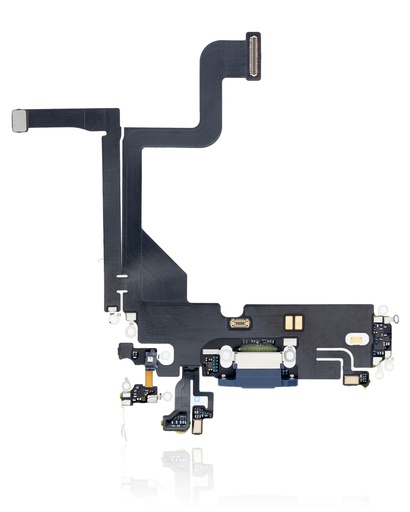Charging Port Flex Cable Compatible For iPhone 13 Pro (Premium) (Sierra Blue)