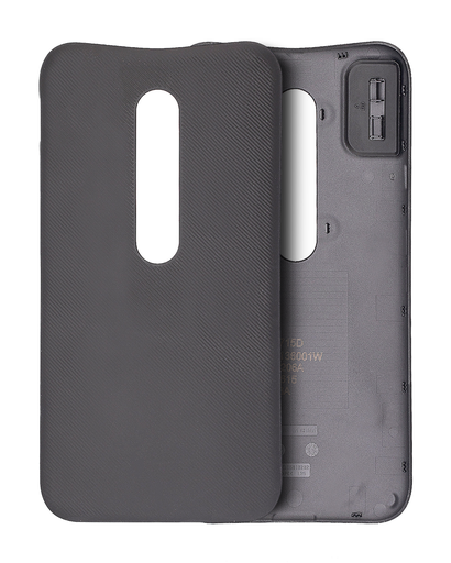 Back cover Glass Compatible For Motorola Moto G3 (XT1540/2015) (Black)