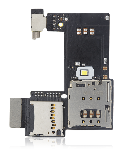 Sim Card Reader Flex With Board Compatible For Motorola Moto G2 (XT1068/2014) (Single Sim)