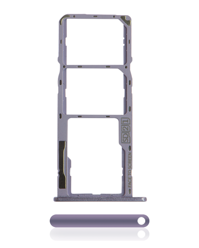 Dual Sim Card Tray Compatible For Motorola Moto G7 Power (XT1955/2019) (International Version) (Iced Violet)
