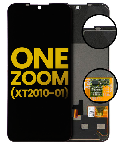 LCD Assembly Without Frame Compatible For Motorola One Zoom (XT2010-01/2019) (Refurbished) (All Colors)