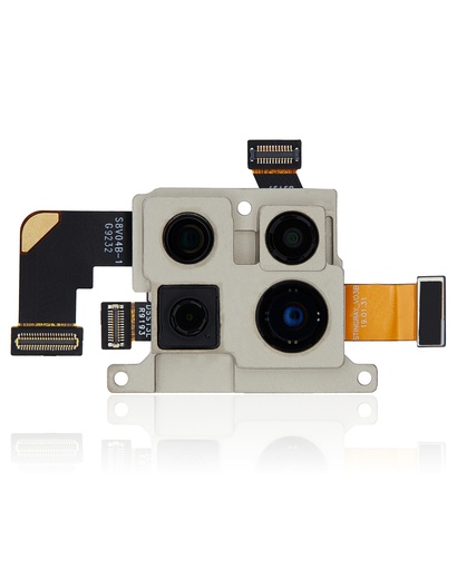 Back Camera Assembly (Wide &amp; Telephoto &amp; Ultrawide &amp; Depth) Compatible For Motorola One Zoom (XT2010-01/2019)