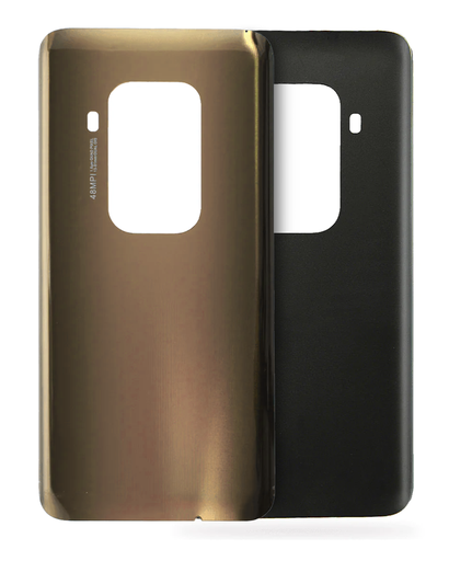 Back cover Glass Compatible For Motorola Moto One Zoom (XT2010-1/2019) (Genuine OEM) (Gold)