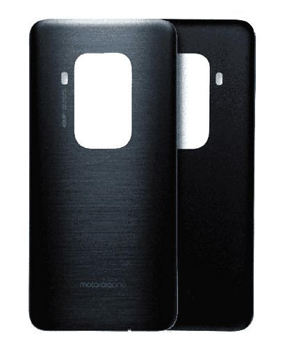 Back cover Glass Compatible For Motorola One Zoom (XT2010-01/2019) (Genuine OEM) (Gray)