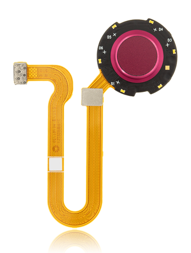 Fingerprint Reader With Flex Cable Compatible For Motorola One Hyper (XT2027/2020) (Fresh Orchid)