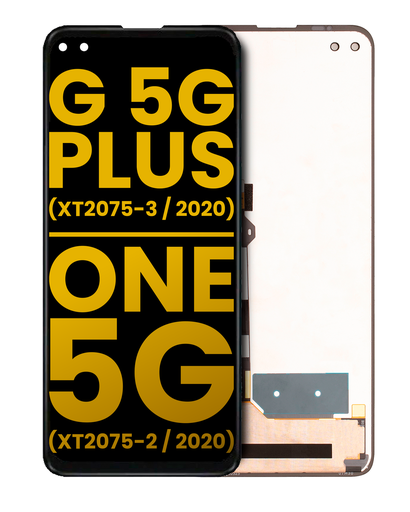 LCD Assembly Without Frame Compatible For Motorola Moto G 5G Plus (XT2075-3/2020)/One 5G (XT2075-2/2020) (Refurbished) (All Colors)