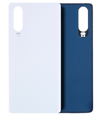 Back cover Glass Compatible For Motorola One (XT1941/2018)/Moto P30 (XT1943/2018) (White)