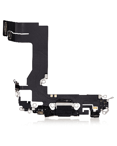 Charging Port Flex Cable Compatible For iPhone 13 Mini (Used OEM Pull) (Midnight)