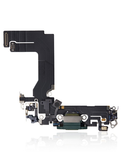 Charging Port Flex Cable Compatible For iPhone 13 Mini (Premium) (Green)