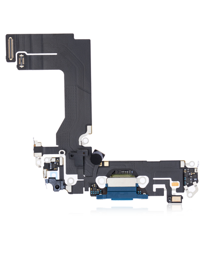 Charging Port Flex Cable Compatible For iPhone 13 Mini (Premium) (Blue)