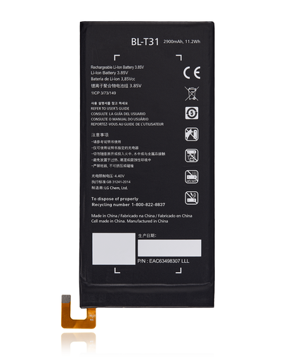 Replacement Battery Compatible For LG GPad F2 8.0&quot; (BL-T31)