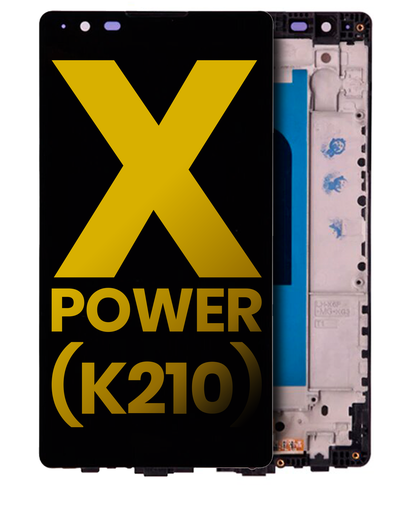 LCD Assembly With Frame Compatible For LG X Power (K210)