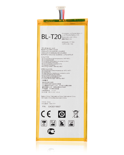 Replacement Battery Compatible For LG GPad X 8.0&quot;/GPad X2 8.0&quot; (BL-T20)
