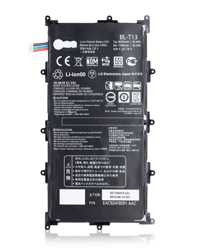 Replacement Battery Compatible For LG GPad 10.1&quot; (BL-T13)