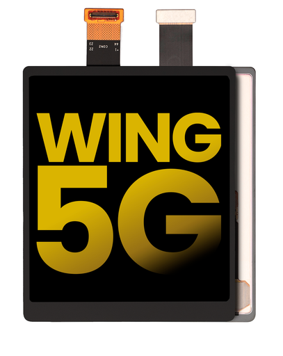 Secondary Screen For Case OLED Assembly Without Frame Compatible For LG Wing 5G (Refurbished) (All Colors)