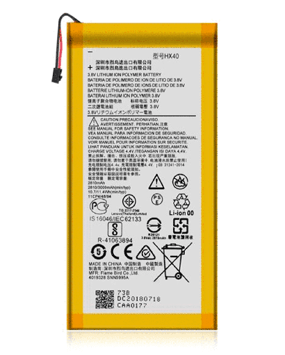 Replacement Battery Compatible For Motorola Moto X4 (XT1900/2017) (Genuine OEM) (HX40)