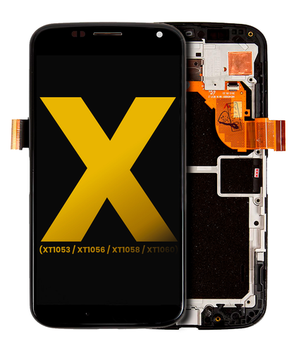 LCD Assembly With Frame Compatible For Motorola Moto X (XT1060/2013) (Refurbished) (All Colors)
