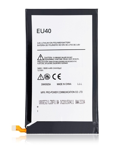 Replacement Battery Compatible For Motorola Droid Ultra (XT1080/2013)/Droid Maxx (XT1080/2013) (EU40)