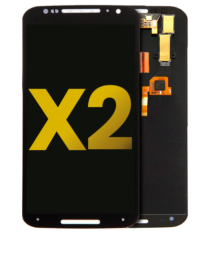 LCD Assembly Without Frame Compatible For Motorola Moto X2 (XT1096/2014) (Refurbished) (Black)