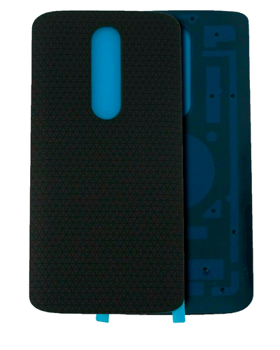 Back cover Glass Compatible For Motorola Droid Turbo 2 (XT1585/XT1580/XT1581/2015) (Used OEM Pull: Grade A) (Black)