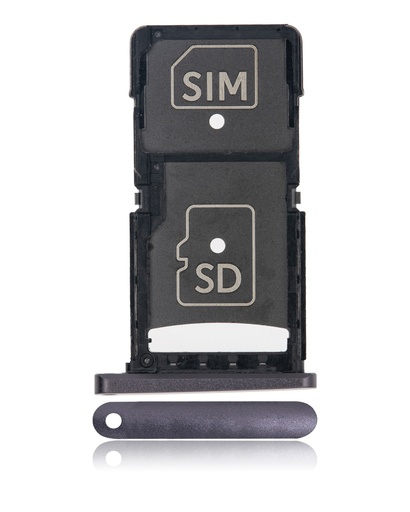 Sim Card Tray Compatible For Motorola Droid Turbo 2 (XT1585/XT1580/XT1581/2015) (Black)