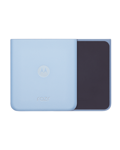 Bottom Back cover Glass Compatible For Motorola Razr Plus/Razr 40 Ultra (XT2321/2023) (Genuine OEM) (Saltwater Slide)