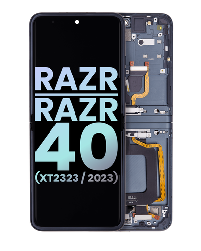 Main OLED Assembly Compatible For Motorola Razr/Razr 40 (XT2323/2023) (Genuine OEM) (Sedona Sage)
