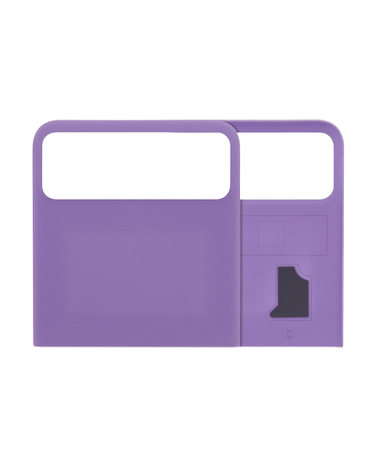 Top OLED Back cover Glass Compatible For Motorola Razr/Razr 40 (XT2323/2023) (Genuine OEM) (Grape Compote)