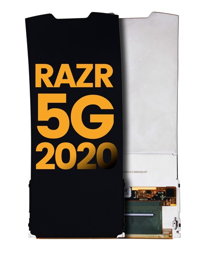Main OLED Assembly Without Frame Compatible For Motorola Razr 5G (XT2071/2020) (Refurbished) (All Colors)