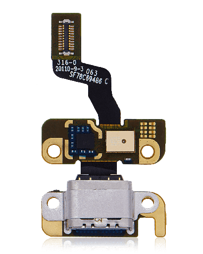 Charging Port Flex Cable Compatible For Motorola Razr 5G (XT2071/2020) (Genuine OEM)