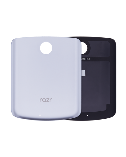 Back cover Glass Compatible For RAZR 5G (XT2071/2020) (Liquid Mercury) (Genuine OEM)