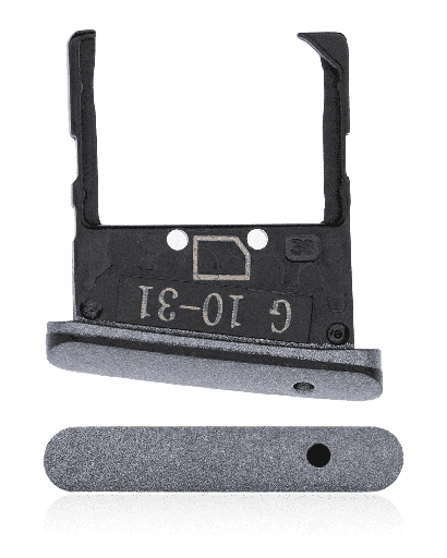 Single Sim Card Tray Compatible For Motorola Razr 5G (XT2071/2020) (Polished Graphite)