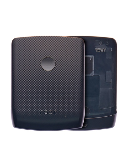 Back cover Glass Compatible For Motorola Razr (XT2000-1/2019) (Noir Black)
