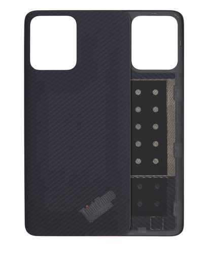Back cover Glass Compatible For Motorola ThinkPhone (XT2309/2023) (Genuine OEM) (Carbon Black)