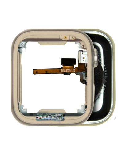 Housing Assembly Compatible For Watch Series 8 (41MM) (GPS Version) (Used OEM Pull: Grade A) (Aluminum/Starlight)