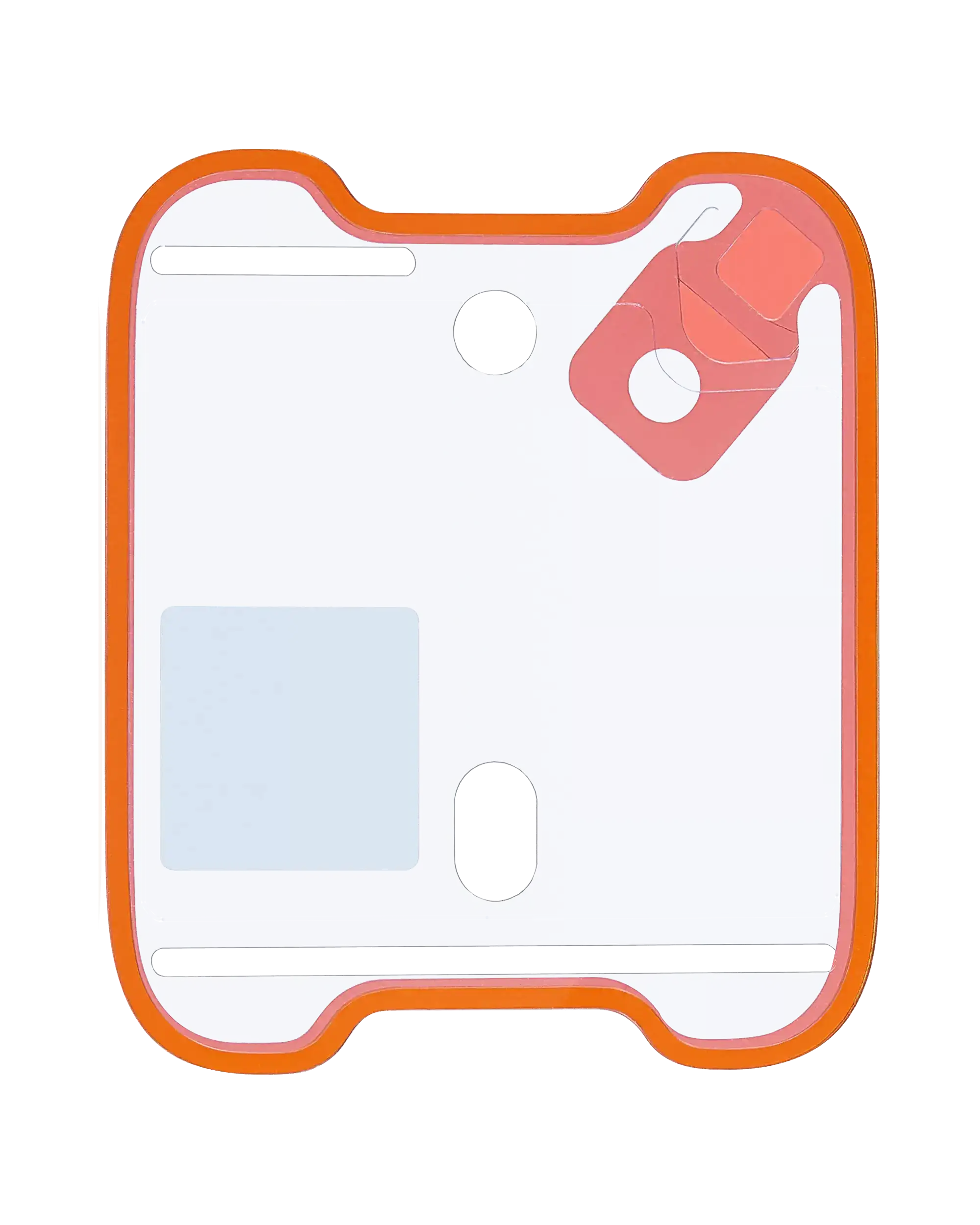 Bottom Adhesive Compatible For Watch Series 6 (44MM)