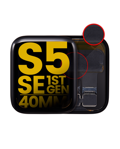 OLED Assembly Compatible For Watch Series 5 / SE 1st (40MM) (Premium)