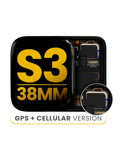 OLED Assembly Compatible For Watch Series 3 (38MM) (GPS &amp; Cellular Version) (Premium)